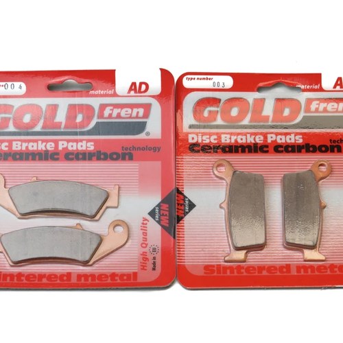 Brake Pads Front & Rear For Honda XR 250 RM/RN/RP/RR/RS 1991-1995