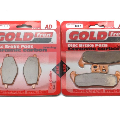 Brake Pads Front & Rear For Gilera 125 Apache 1991-