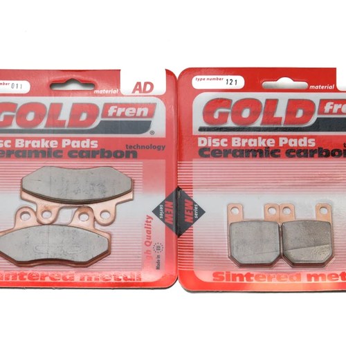 Brake Pads Front & Rear For H.P.Power Copper 50 (4T) 2010-2012