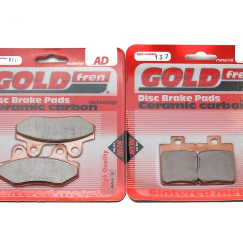 Brake Pads Front & Rear For Kreidler Galactica 3.0 RS 50 2T A-C 2014-2015