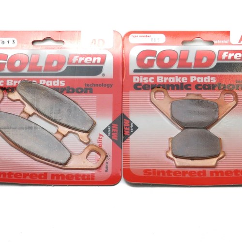 Brake Pads Front & Rear For Kawasaki KL 650 B1-B3 Tengai 1989-1992