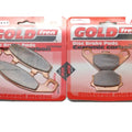 Brake Pads Front & Rear For Kawasaki KL 650 B1-B3 Tengai 1989-1992