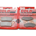 Brake Pads Front & Rear For Daelim Roadwin R 125 Fi (VJF 125) 2008-2014