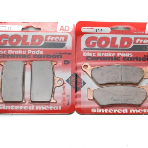 Brake Pads Front & Rear For Triumph Rocket X 2016-2016