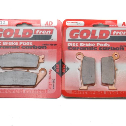 Brake Pads Front & Rear For Honda XR 400 M Supermotard 2006-2008