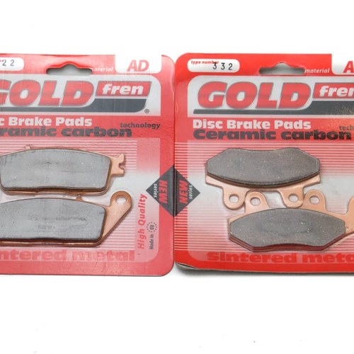Brake Pads Front & Rear For Daelim SQ 250 Freeway S2 2006