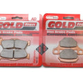 Brake Pads Front & Rear For Aprilia RX 125 (AJP cal Front Rear) 2008-2012