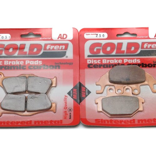 Brake Pads Front & Rear For Yamaha YZF-R 125 Standard Mount 2008-2013