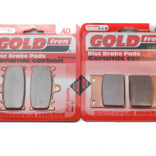 Brake Pads Front & Rear For Suzuki SG 350 N Goose 1992