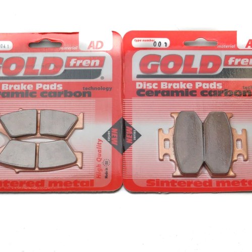 Brake Pads Front & Rear For Kawasaki Klx 650 C1/C2/C3 1993-1997