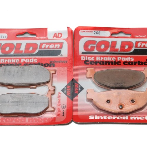 Brake Pads Front & Rear For Yamaha YP 400 Majesty (5RU1/3 - Non ABS) 2004