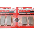 Brake Pads Front & Rear For Yamaha Tzr 250 2MA/2XW1/2XW2 Europe 1987-1992