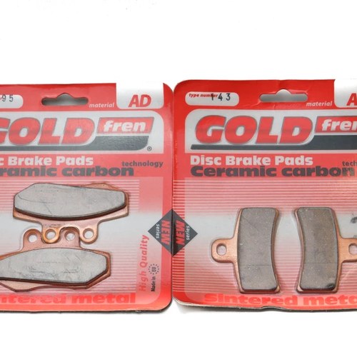 Brake Pads Front & Rear For Gas-Gas SM 50 (Rookie) 2001-2004