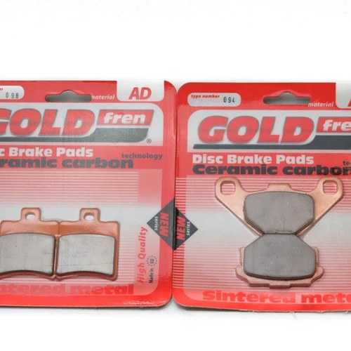 Brake Pads Front & Rear For Sachs / Sfm ZZ 125 Funbike 2002