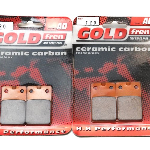 Brake Pads Front & Rear For Malaguti 50 Rst Sport 1987-