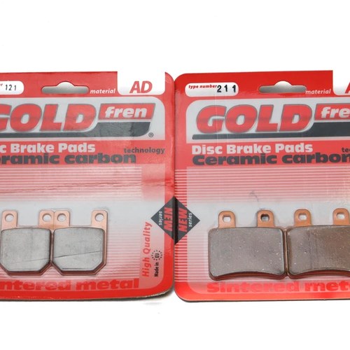 Brake Pads Front & Rear For Peugeot Elystar 50 TSDi 2002-2007