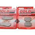 Brake Pads Front & Rear For Sachs / Sfm ZX 125 Enduro 2001-2002