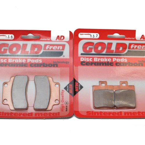 Brake Pads Front & Rear For Sachs / Sfm Speedjet RS 125 2010