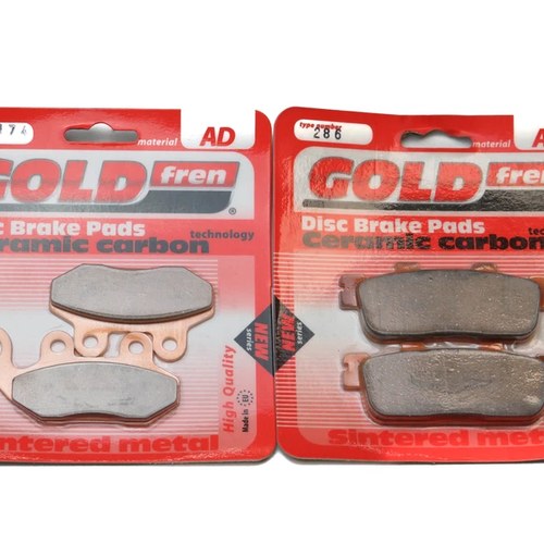 Brake Pads Front & Rear For Sym HD Evo 200 Carb 4T Single Light 2003-2013