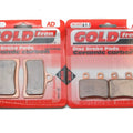 Brake Pads Front & Rear For Derbi GP1 125 Racing Low Seat 2007-2009