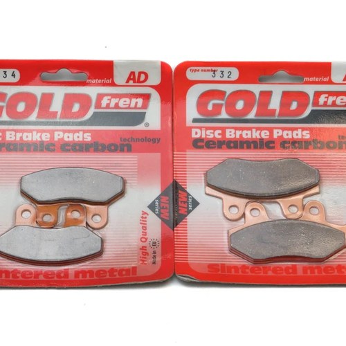 Brake Pads Front & Rear For Sym Euro MX 125 HF12W3-6 Euro 2 2006-2009