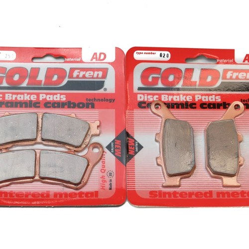 Brake Pads Front & Rear For Honda NC 700 XD ABS Dct 2012-2014