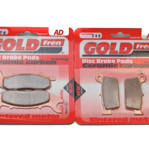 Brake Pads Front & Rear For Rieju Marathon Pro 125 Competizione 2011-2014