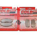 Brake Pads Front & Rear For Rieju Marathon Pro 125 Competizione 2011-2014