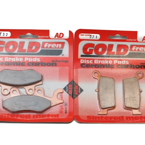 Brake Pads Front & Rear For Honda Nsr 50 X (AC10-190) 1999