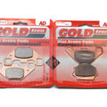 Brake Pads Front & Rear For Polaris 200 Phoenix Quadricycle 2010