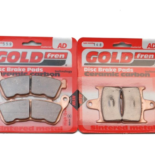 Brake Pads Front & Rear For Harley Davidson XL 1200 X Forty Eight 2014-2021