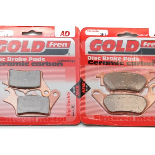 Brake Pads Front & Rear For Yamaha Mws 125 Tricity Scooter 2017-2018