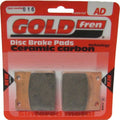 Brake Disc Pads Rear For Suzuki Gsx 600 FM (GN72A) 1991