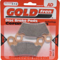 Brake Pads Front For Polaris 700 Ranger 6 x 6 Efi 2006-2009