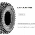 145/70x6" Sunf, 4PLY ATV Tyre