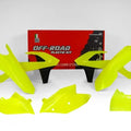 R-TECH Neon Yellow Plastic KIT/5 KTM EXC/EXC-F 250-500 17-19, XC-W 125/150 17-19