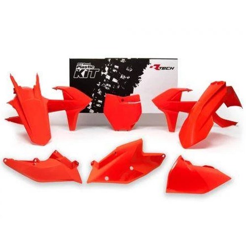 R-TECH Orange Plastic KIT/6 Factory Edition KTM SX/SX-F 16-18, XC/XC-F 17-18
