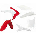 R-TECH Usa Style RED/WHITE Plastic KIT/6 Honda CRF250R 14-17, CRF450R 13-16
