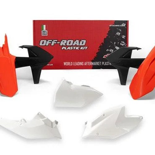R-TECH OEM18 Style Plastic KIT/5 KTM EXC/EXC-F 250-500 17-19, XC-W 125/150 17-19