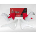 R-TECH RED/WHITE Plastic KIT/4 Husqvarna TX125 2017-2019, TX150 2017-2019