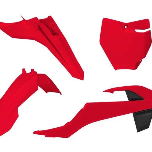 R-TECH Red Plastic KIT/4 KTM SX65 2016-2023, Gas MC65 2021-2023