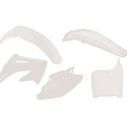 R-TECH White Plastic KIT/5 Honda CR125R 2002-2003, CR250R 2002-2003