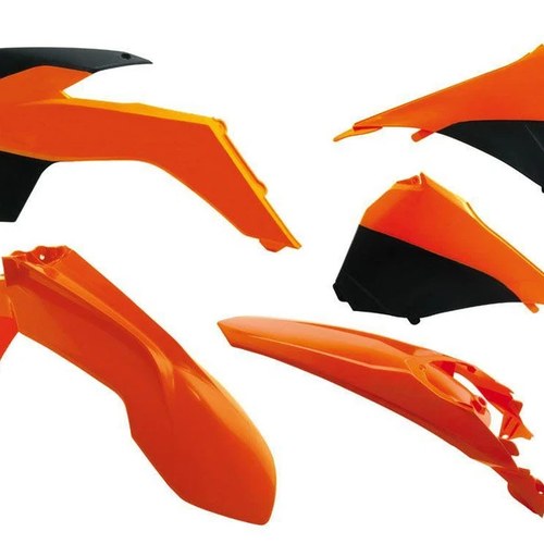 R-TECH OEM Style Plastic Kit KTM EXC/EXC-F 2014-2016, Vented Front Fender