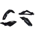 R-TECH Black Plastic KIT/4 Husqvarna TC250 09-13, TE250 10-13, TE310 11-13