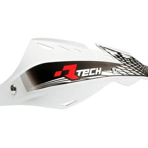 R-TECH White Gladiator Handguard With Aluminium Reinforcing Bar