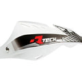 R-TECH White Gladiator Handguard With Aluminium Reinforcing Bar