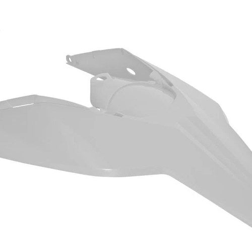 R-TECH White Rear FENDER/SIDE Panel KTM SX/SX-F 2007-2010