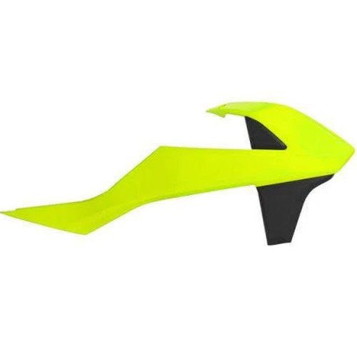 R-TECH NEON/BLACK Rad Scoops KTM SX85 2018-2024, GASGAS MC85 2021-2024