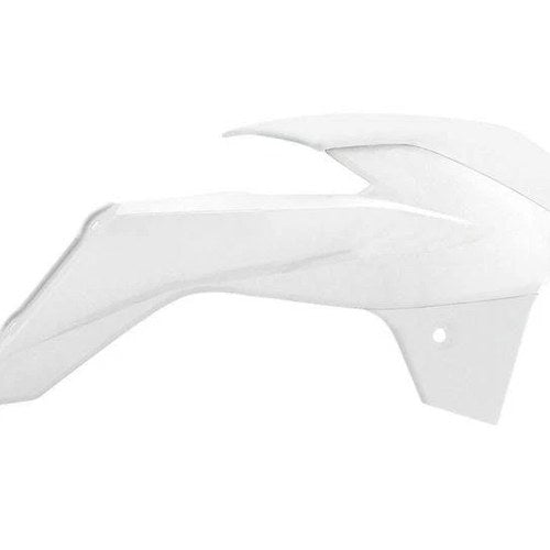 R-TECH White Radiator Scoops KTM SX85 2013-2017