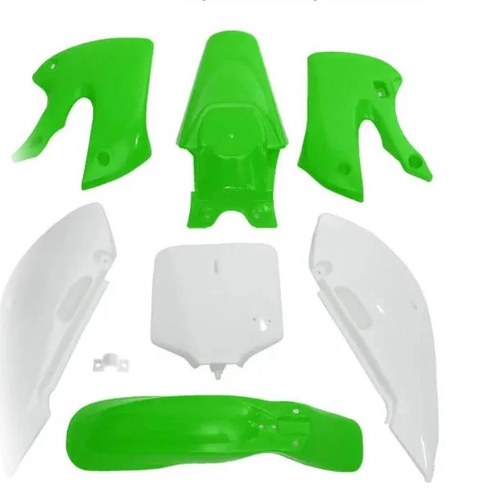Fir OEM Green Plastic Kit Kawasaki Klx 110 2002-2020